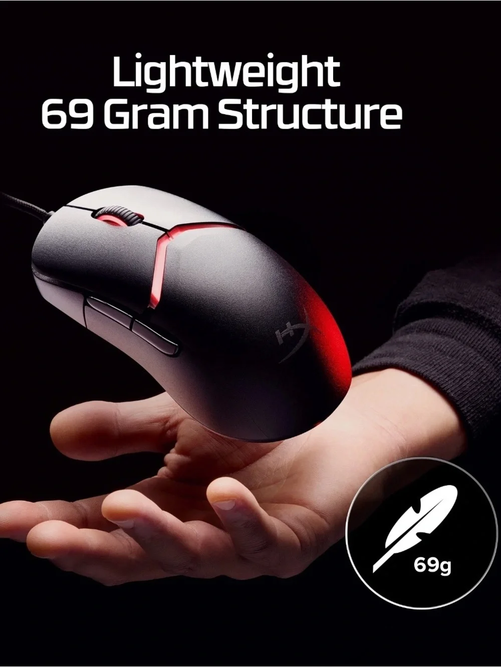 HyperX Pulsefire Saga Wired Gaming Mouse